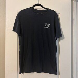 Men's Black Under Armour Shirt SZ L